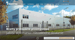Desktop Screenshot of bramyiogrodzenia.rakstal.pl